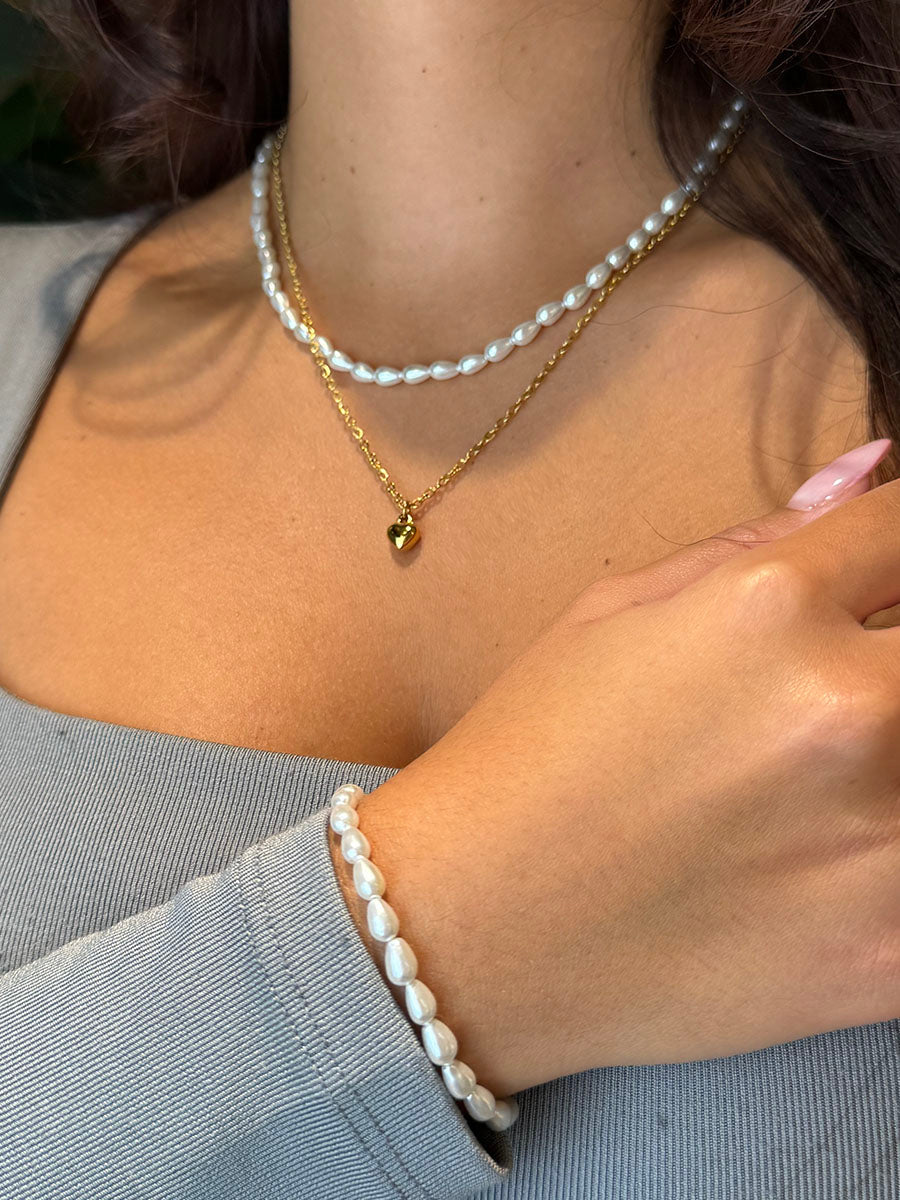 Pearl ARMBAND und Pearl kette