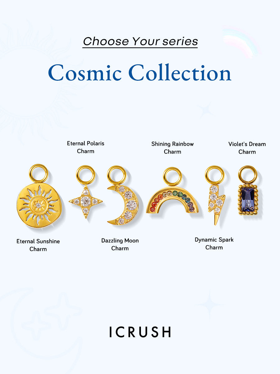 2 Ohrring-Charms Bundle