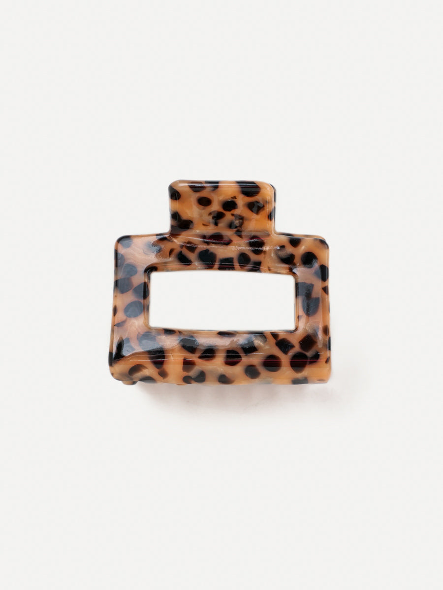 Classic Frame Haarklammer Leopard
