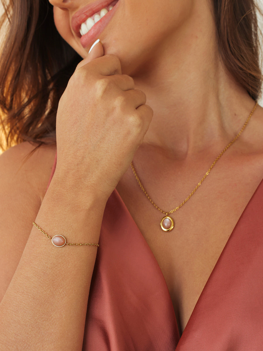 Chasing Starlight Light Orange Kette