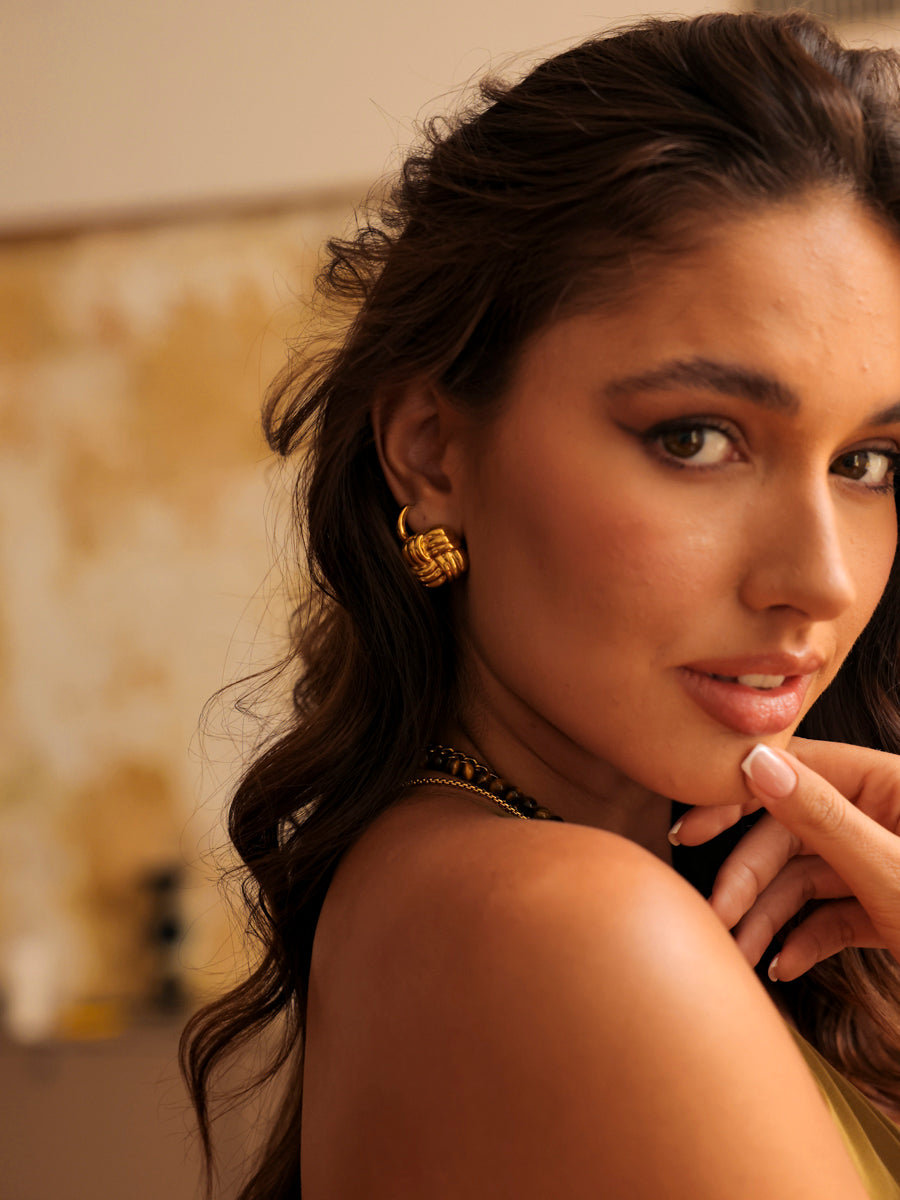 Glamour Texture Ohrringe