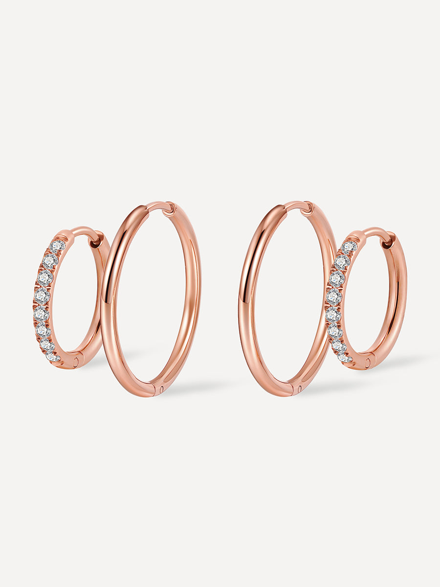 Glow & Grit Ohrringe Set