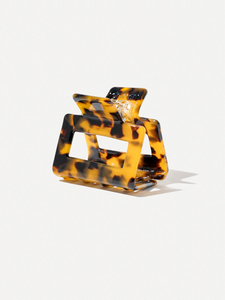 Classic Frame Haarklammer Amber-brown