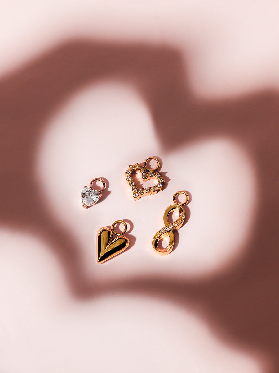 2 Ohrring-Charms Bundle