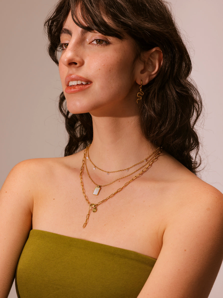 Sparkling Drop Necklace