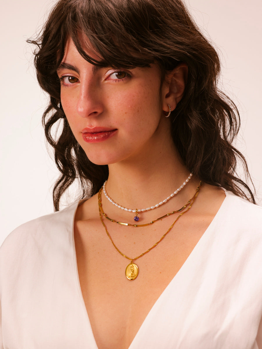 CALM PEARL SMALL Ohrringe