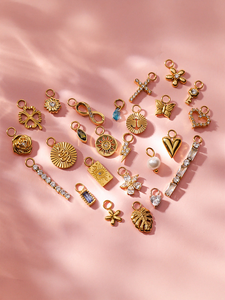2 Ohrring-Charms Bundle