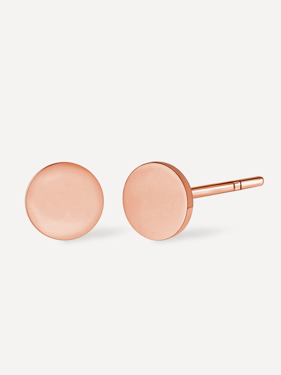 Simple Round Ohrringe