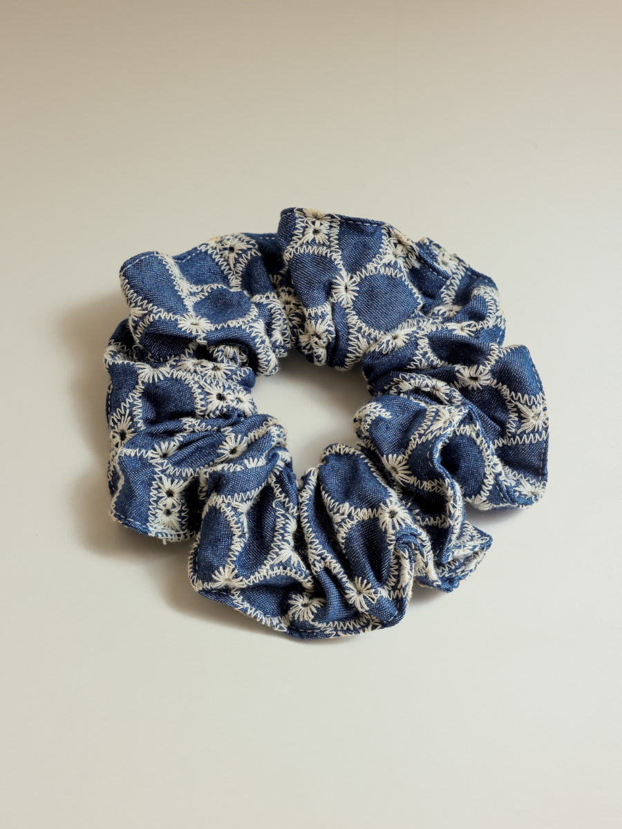 Denim Fairy Scrunchie
