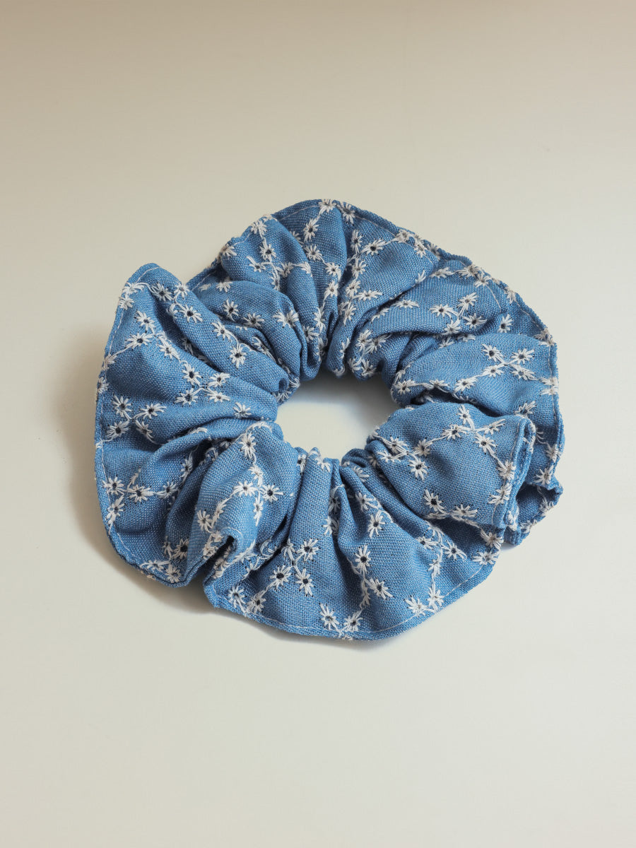 Denim Fairy Scrunchie