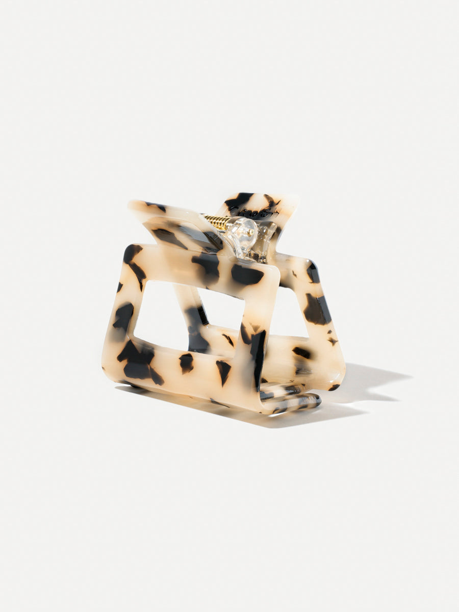 Classic Frame Haarklammer Leopard