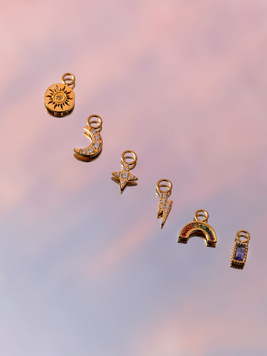 Classic Hoops & Earring Charms Bundle