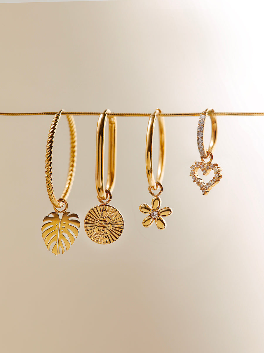 2 Ohrring-Charms Bundle