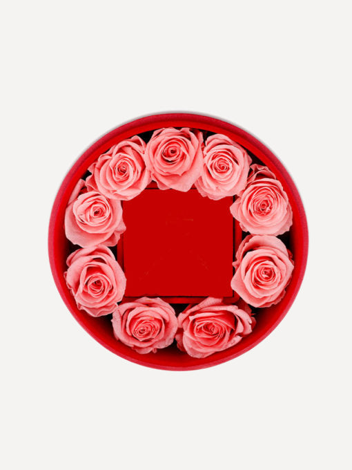 ECHTE ROSEN BOX Round
