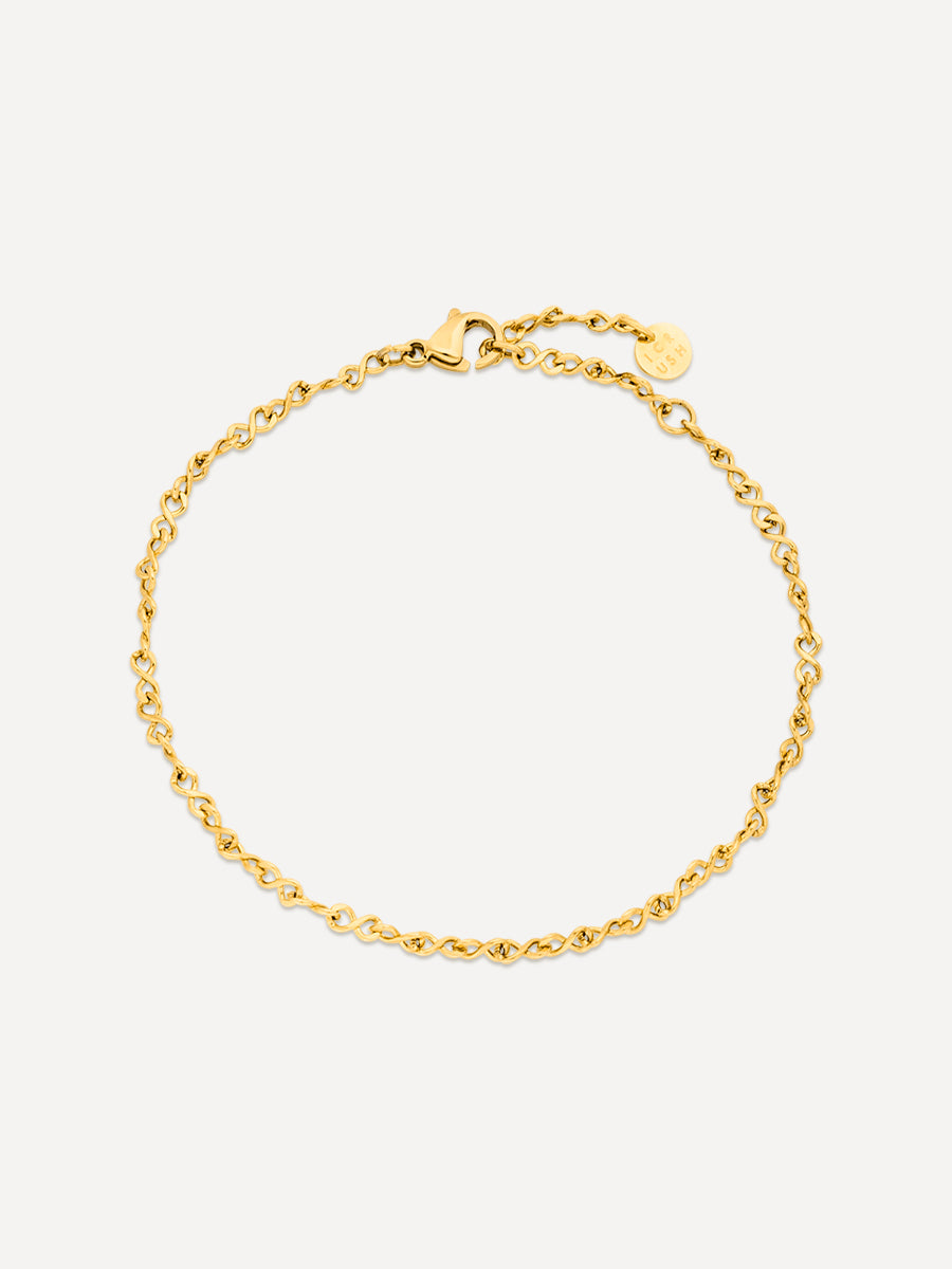 Infinity Armband - Gold
