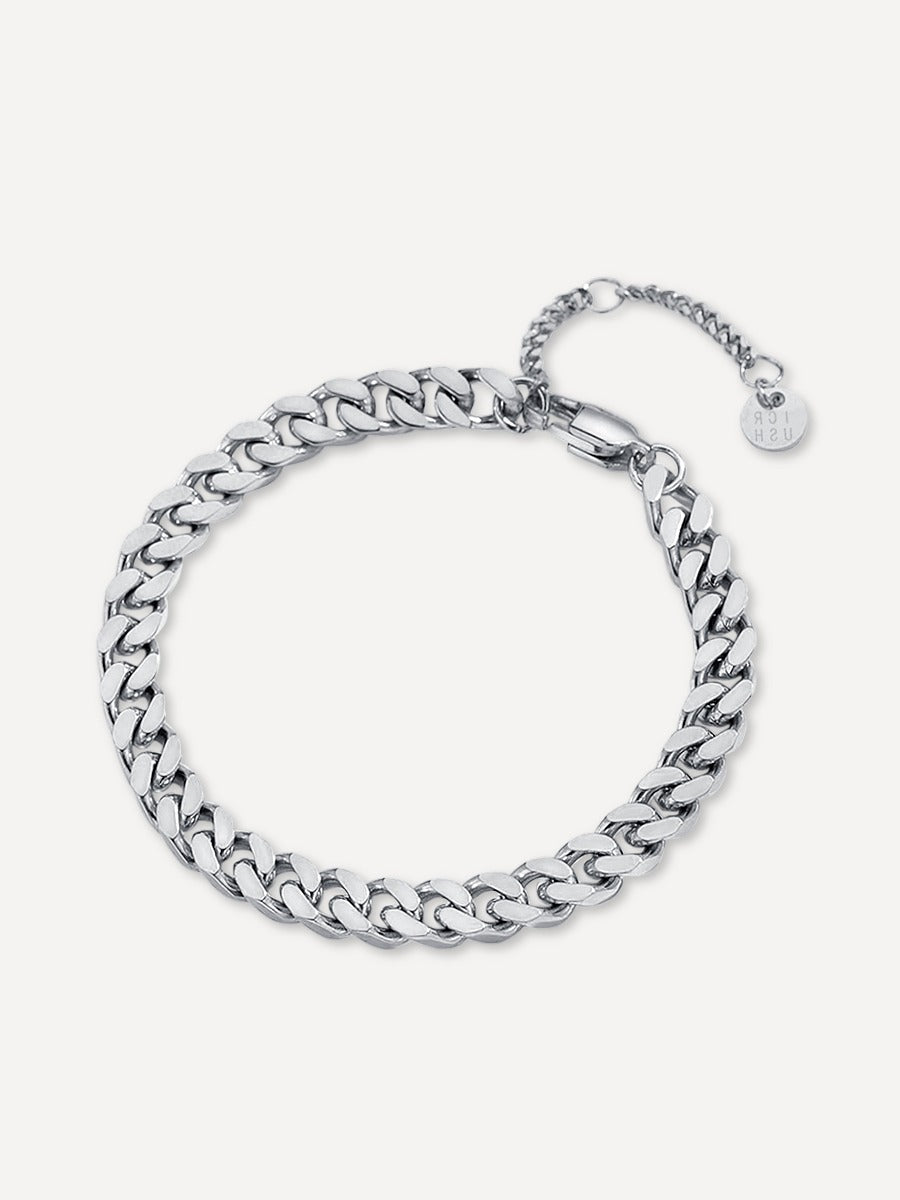 CHUNKY ARMBAND SILBER