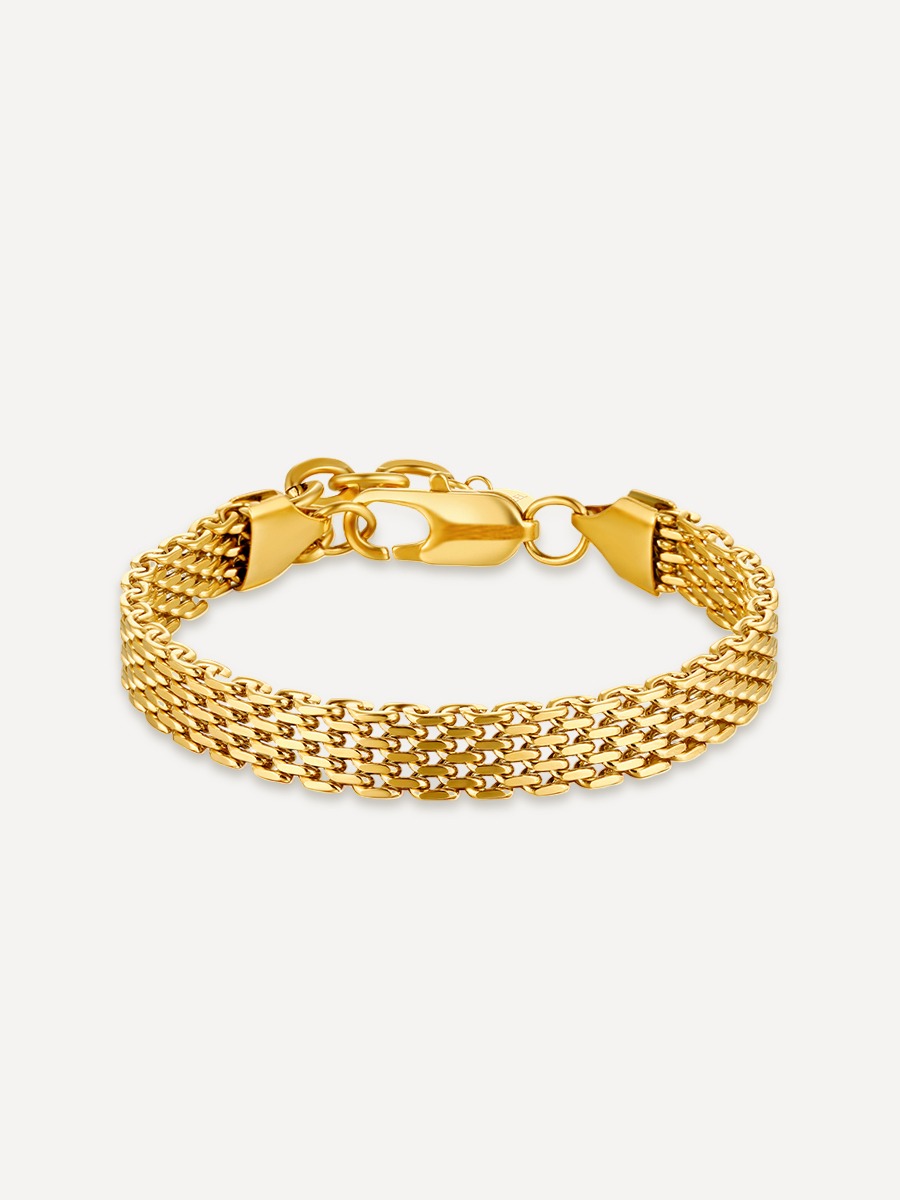 Mesh Armbänder Gold