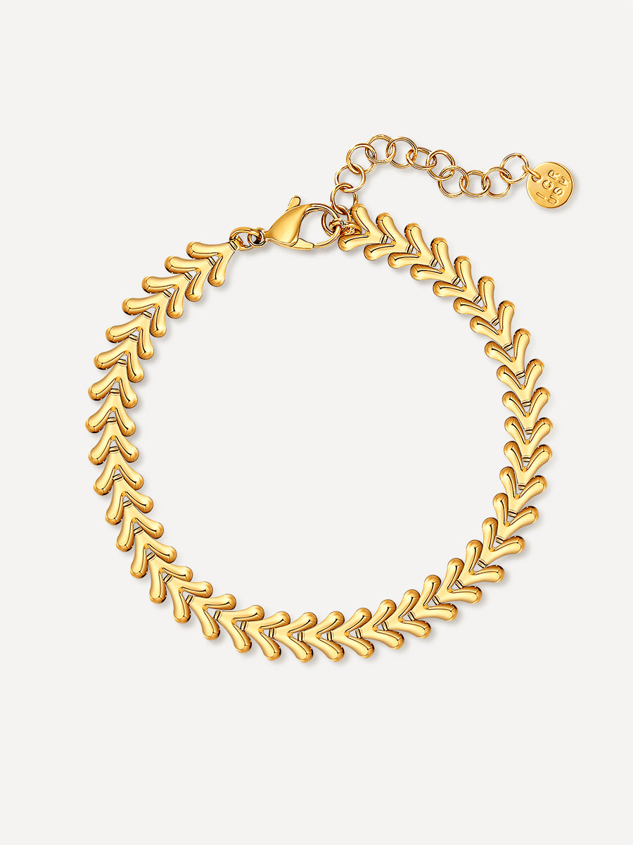 MISSION BONE ARMBAND GOLD