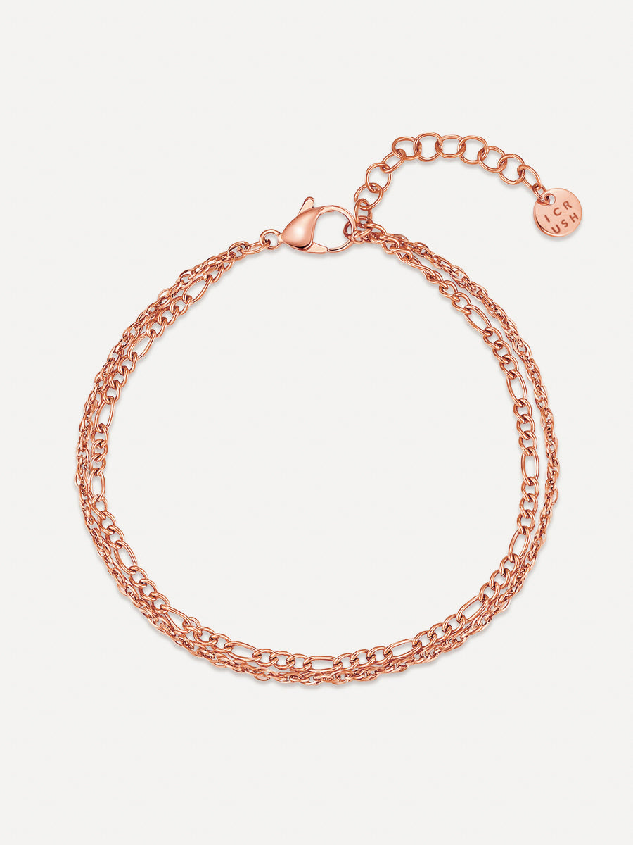 Never-go-wrong ARMBAND Rosegold