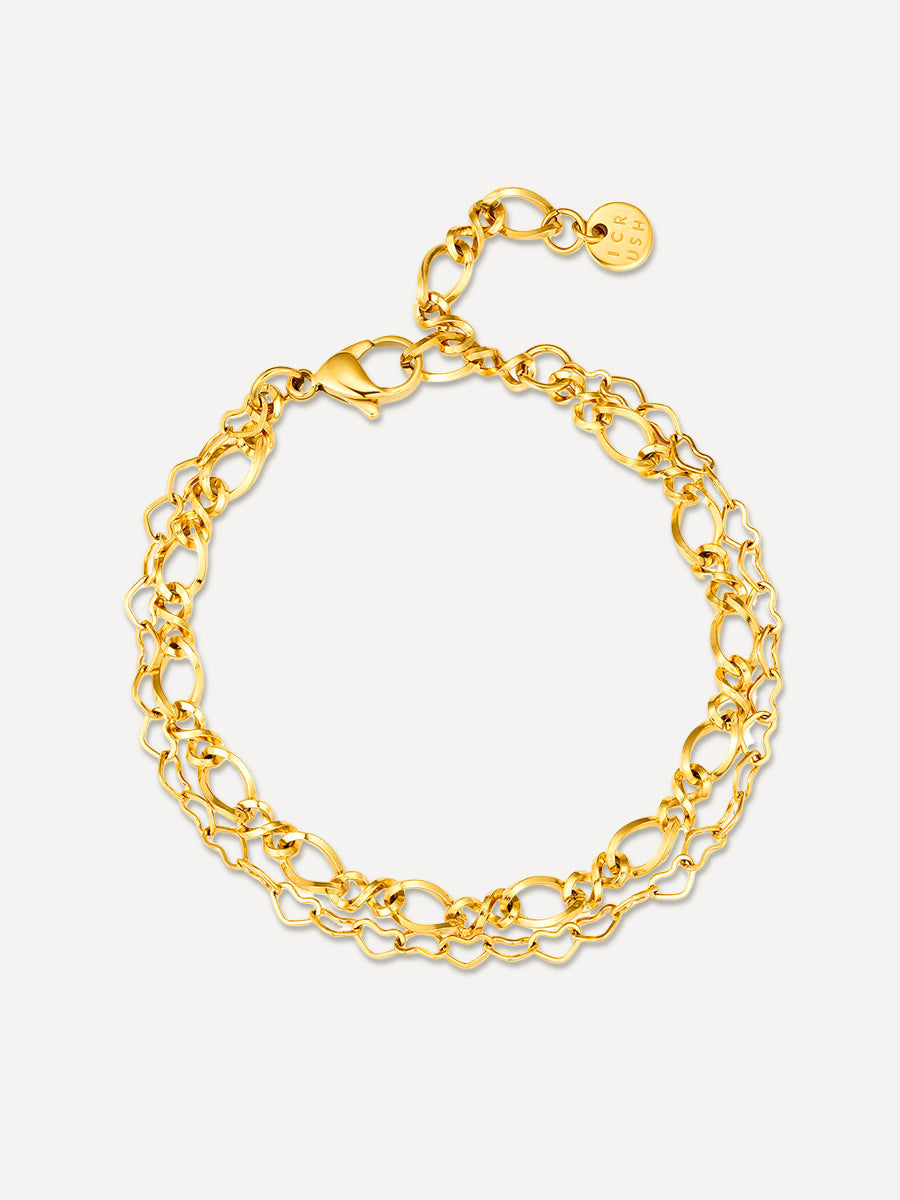 Forever Love ARMBAND Gold
