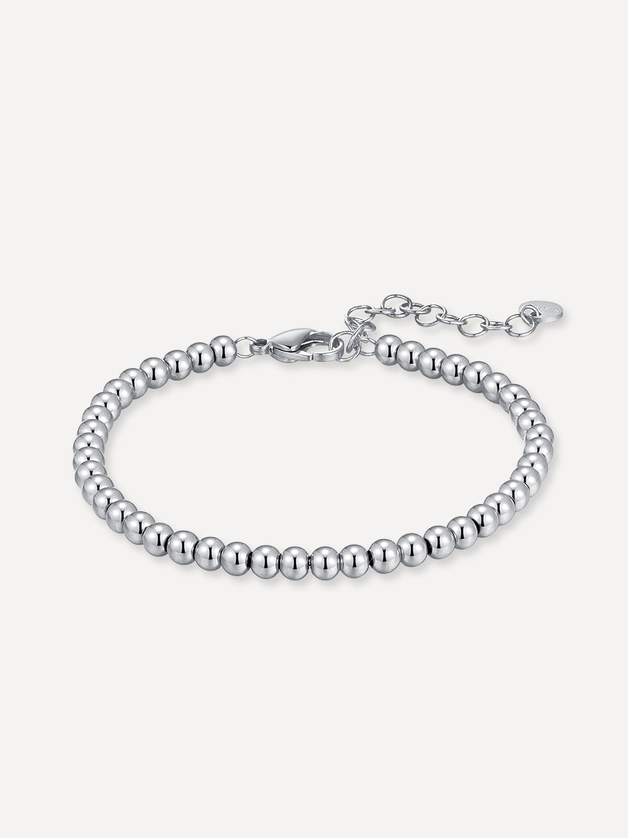 Bead Ball ARMBAND Silber