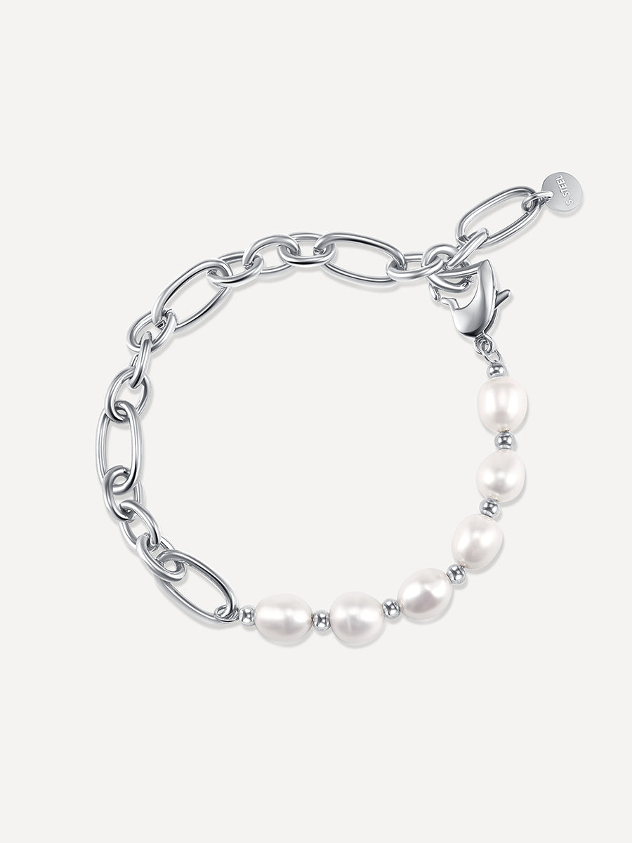 Passionate Pearls ARMBAND Silber