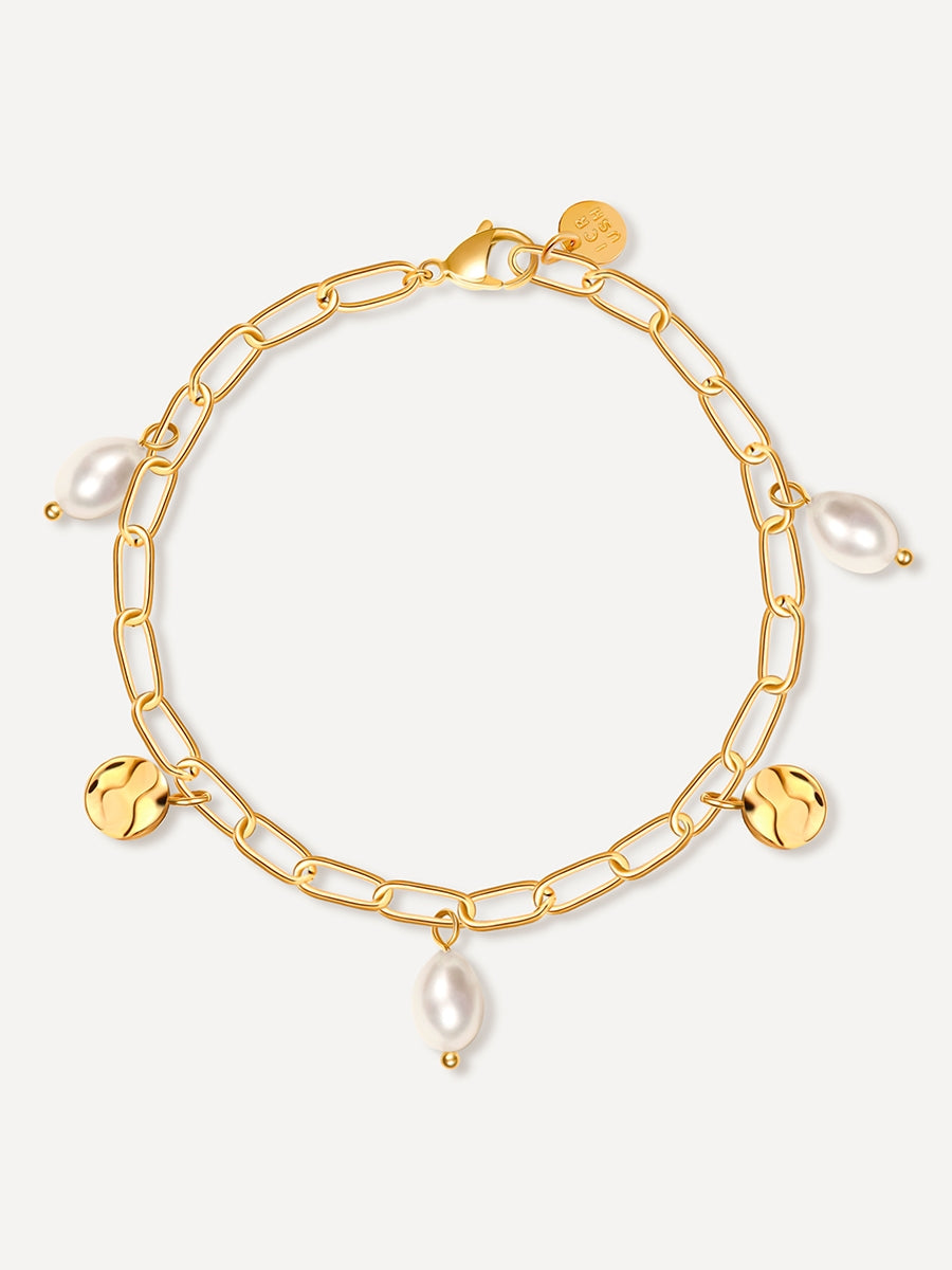 Grace Pearls ARMBAND Gold