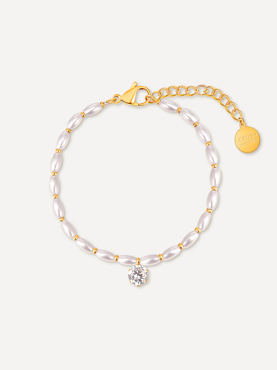 Delicate Pearls ARMBAND Gold