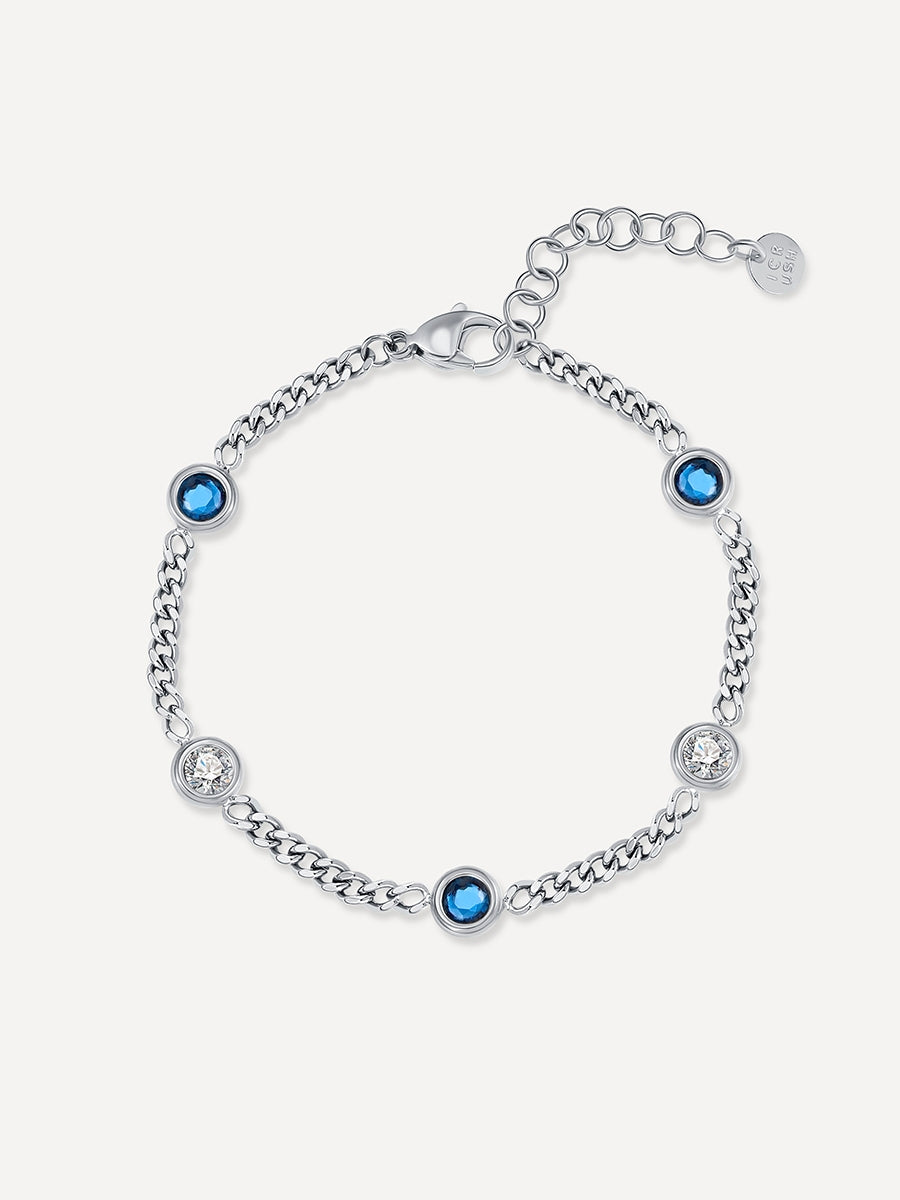 Summer Sky ARMBAND Silber