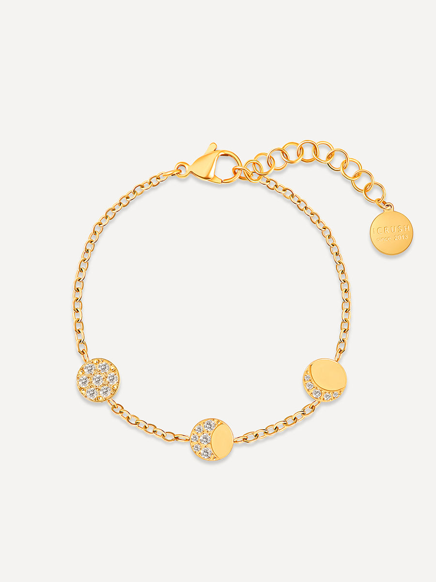 Moon Phase ARMBAND Gold