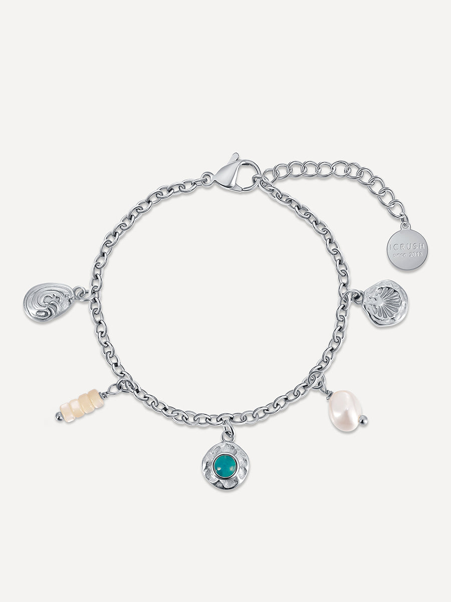 Summer Treasures ARMBAND Silber