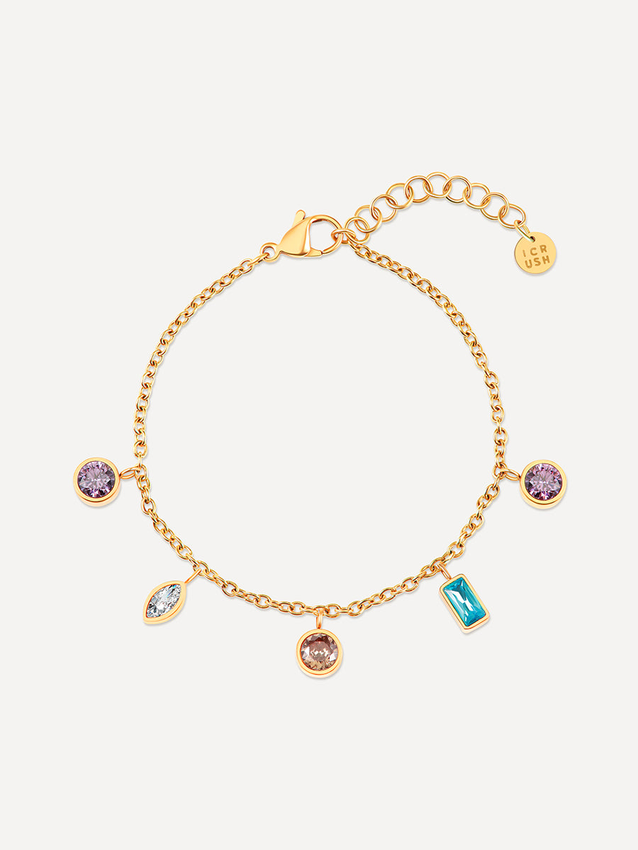Gleaming Quintet ARMBAND Gold