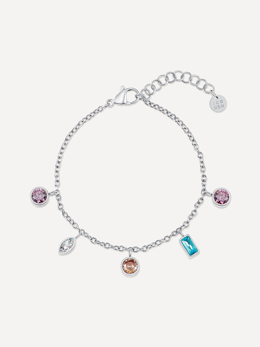 Gleaming Quintet ARMBAND Silber