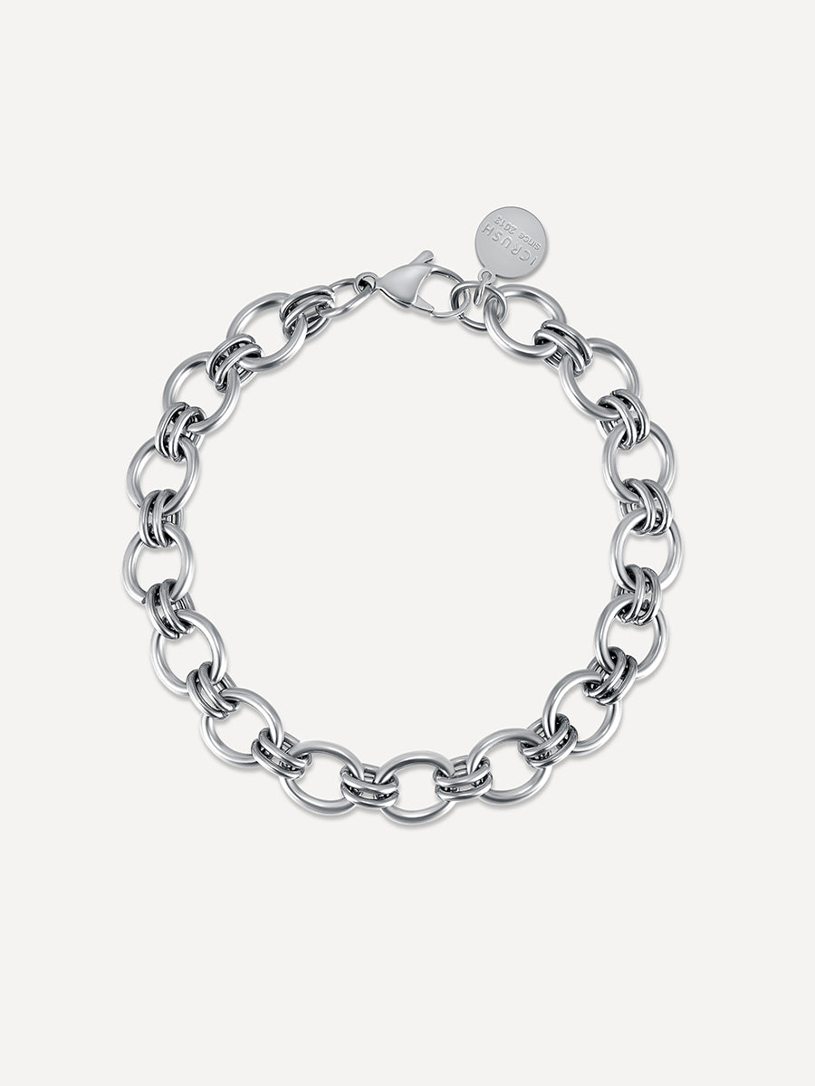 Infinite Embrace ARMBAND Silber