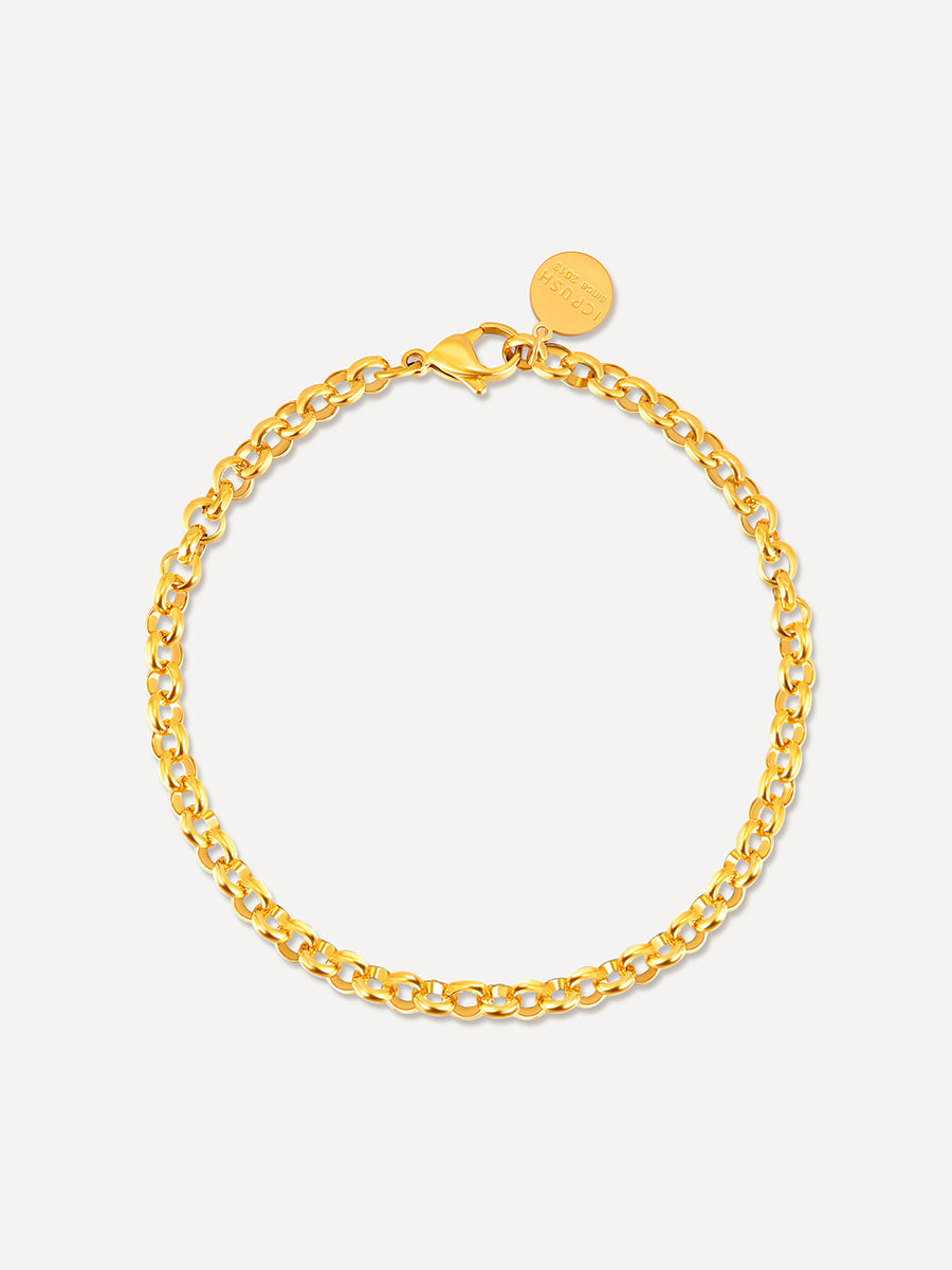 Circle-Cross ARMBAND Gold