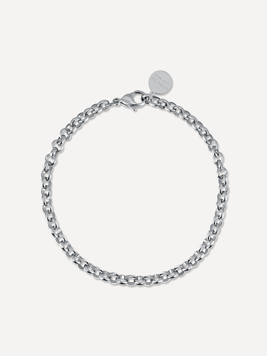 Circle-Cross ARMBAND Silber