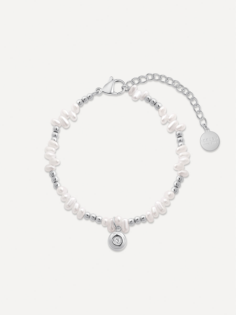 Pearlescent Flow ARMBAND Silber