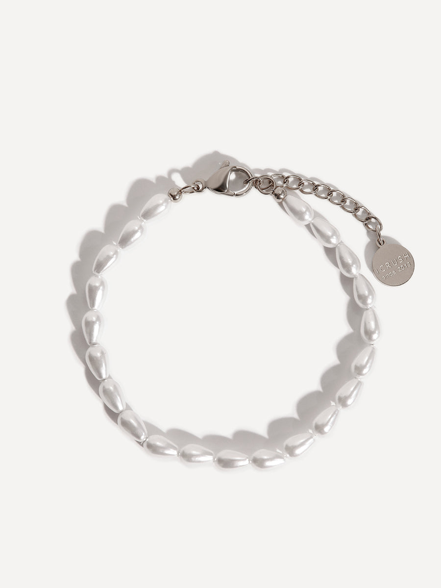 Charming Pearl ARMBAND Silber