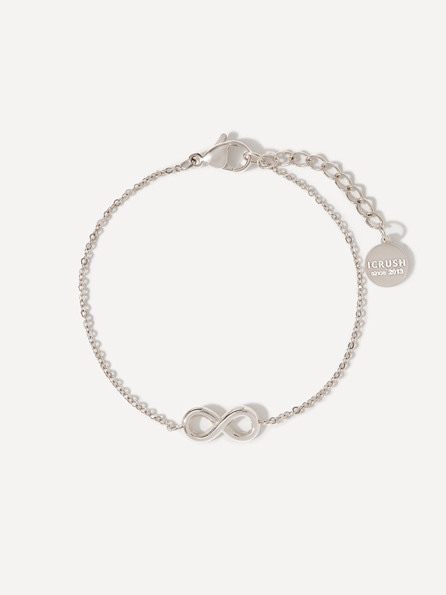 Classic Infinity ARMBAND Silber