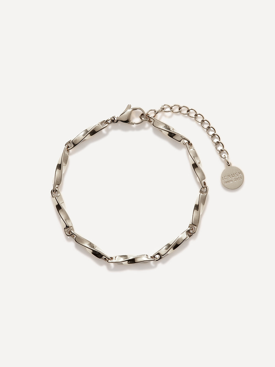 Infinity Glow ARMBAND Silber
