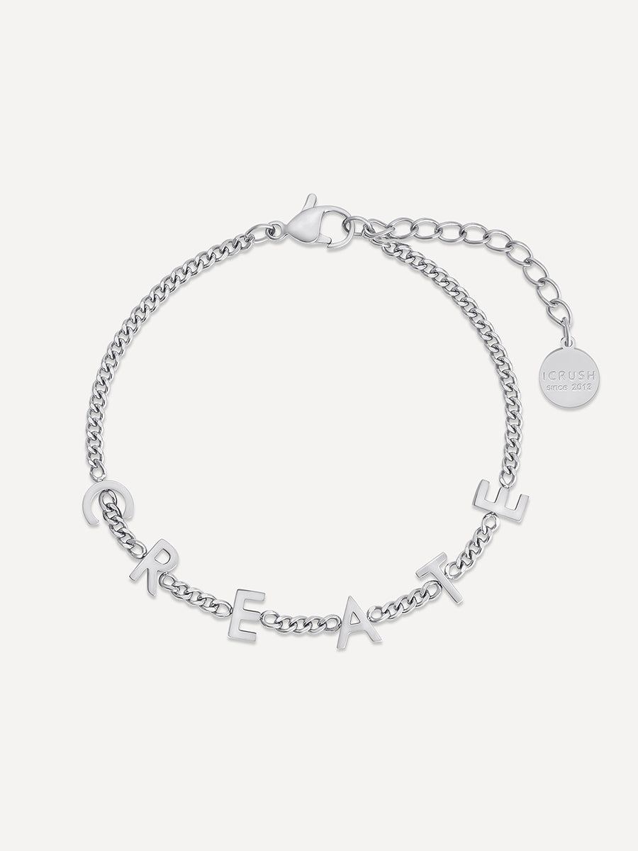 CREATE Journey ARMBAND Silber