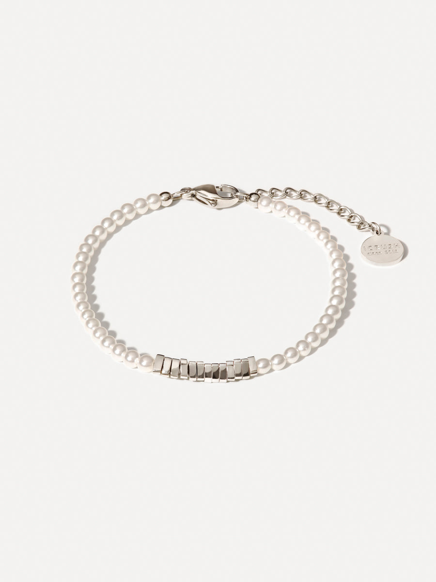 Fragments Pearl ARMBAND Silber