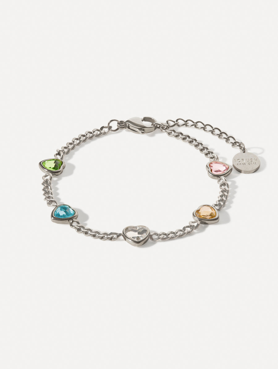 First Love ARMBAND Silber