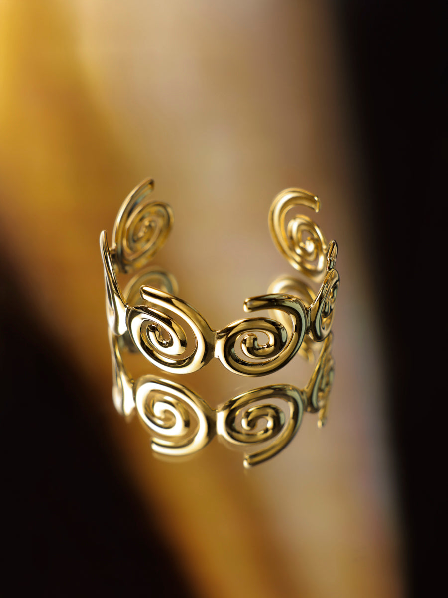Spiral Time Armcuff