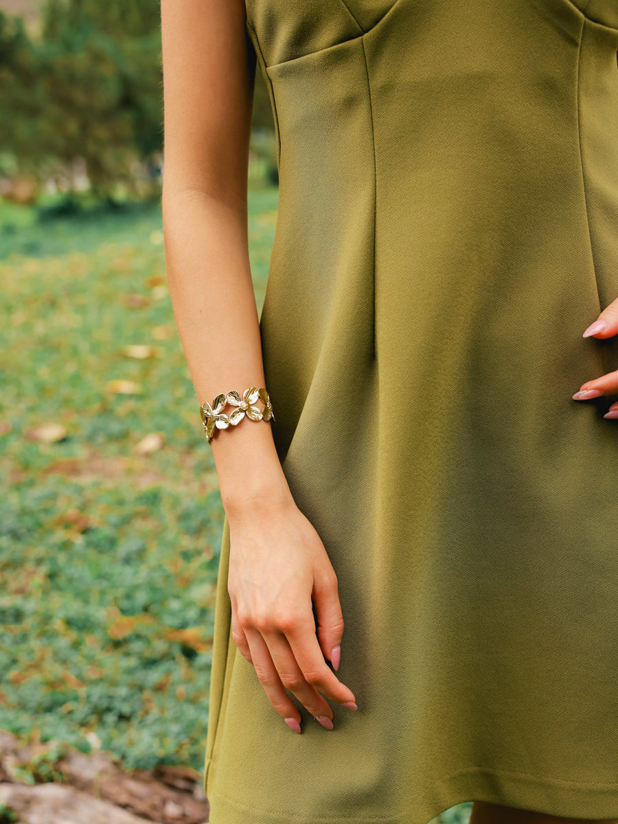Delicate Petals Armcuff