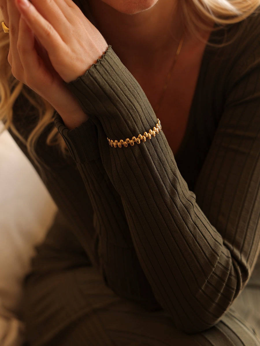 Entwined Imprint Armcuff