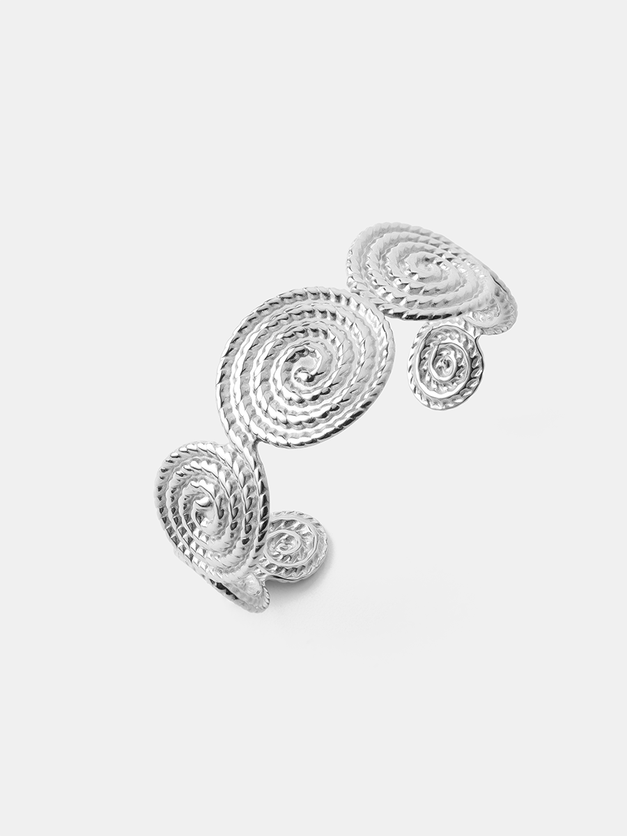 Ripple Spiral Armcuff