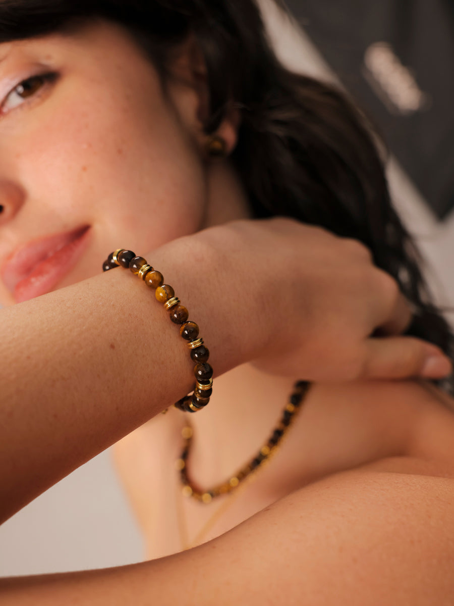 Enchanted Moments Tiger's Eye ARMBAND