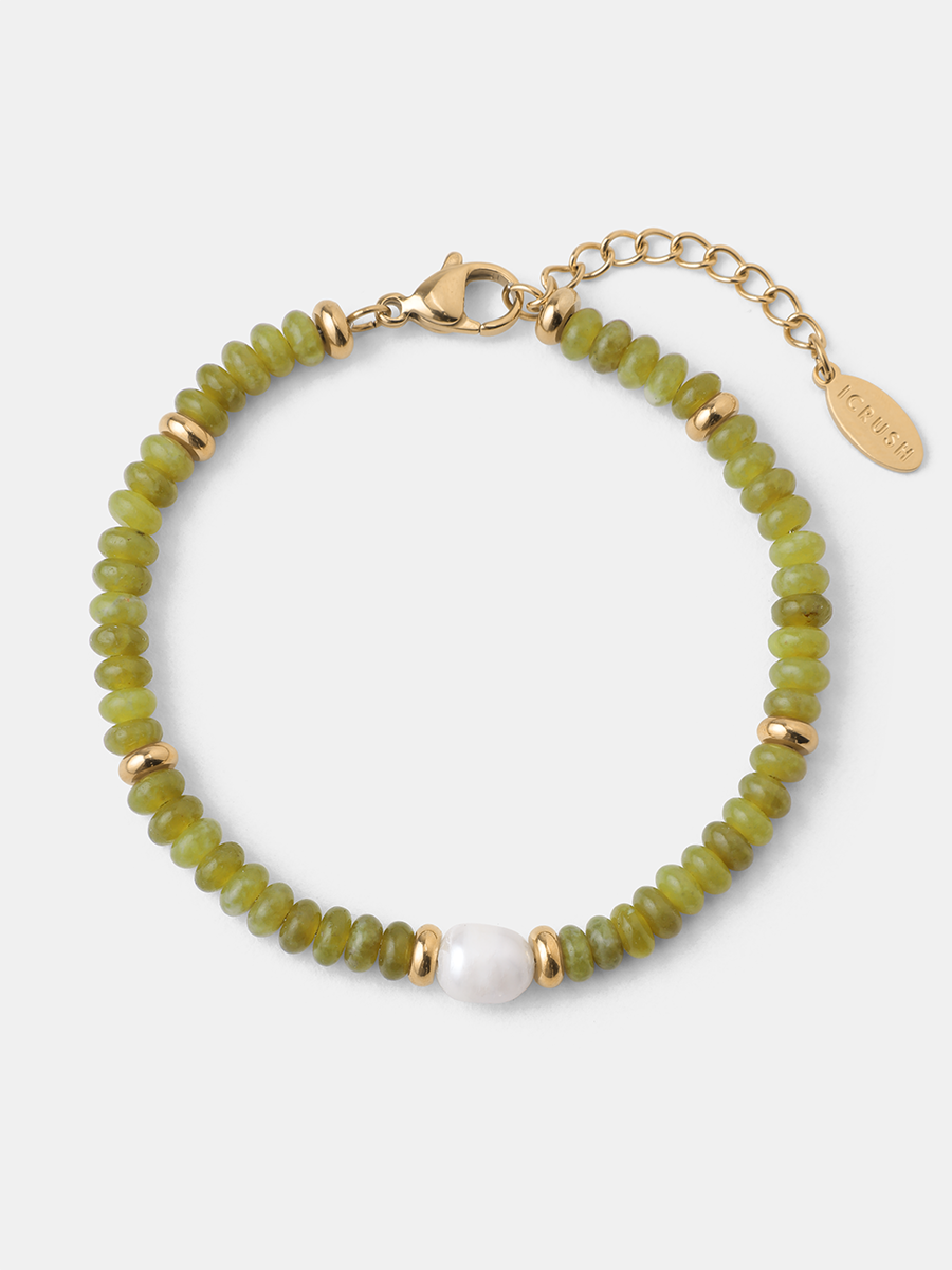 Pearl Dawn Dark Green ARMBAND ICRUSH