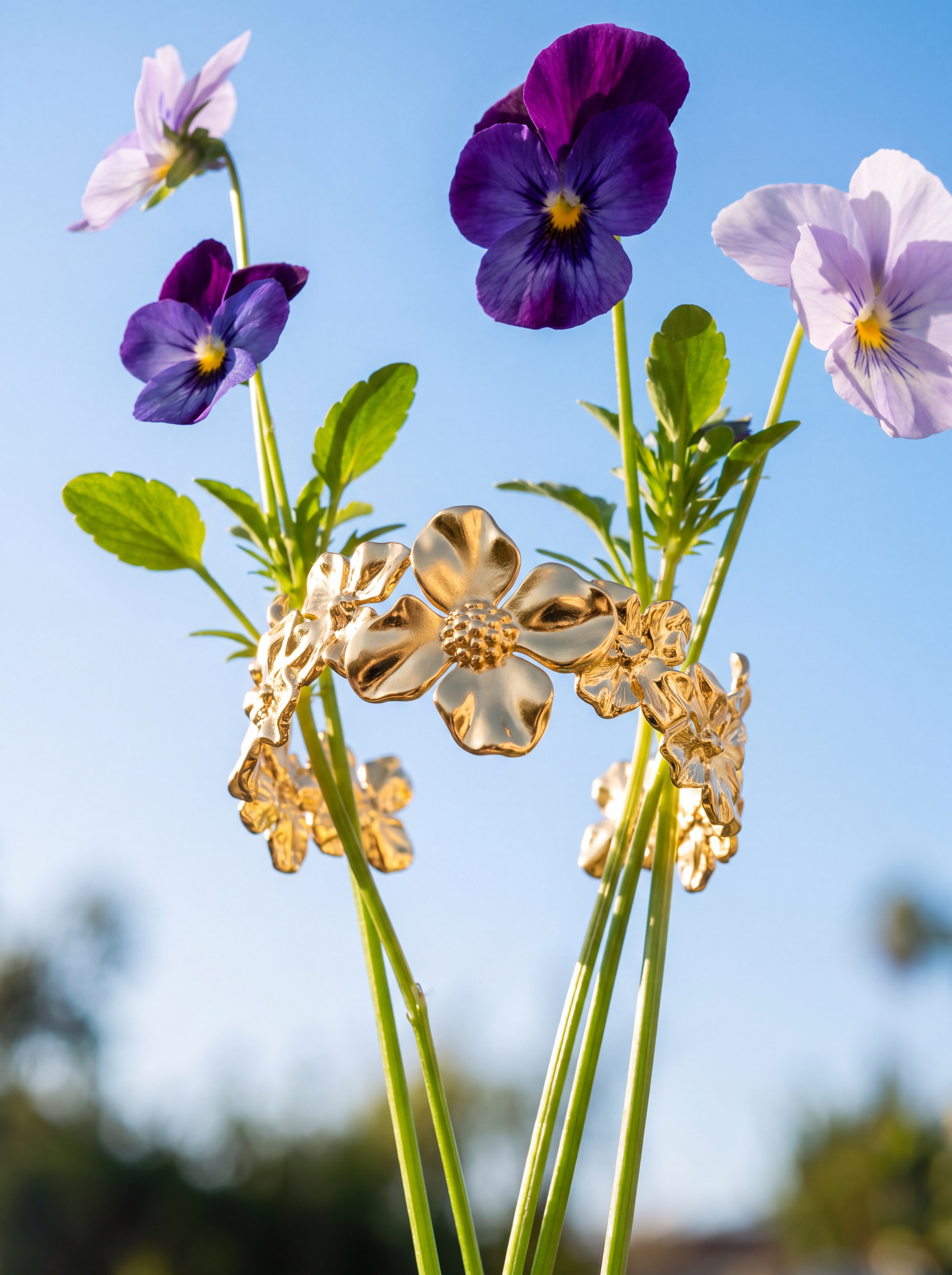Floral Whisper Armcuff ICRUSH